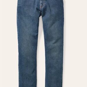 Eddie Bauer Men's Eddie’s Flex Fit - Straight Fit Blue Jeans 36W36L